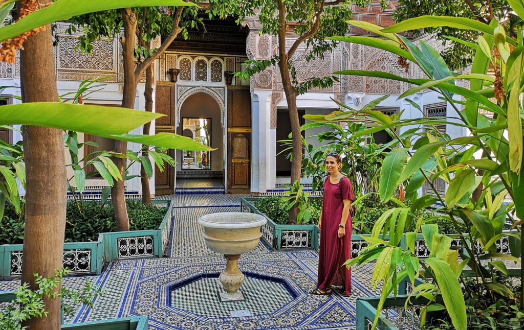 Jardin Palais Bahia Marrakech
