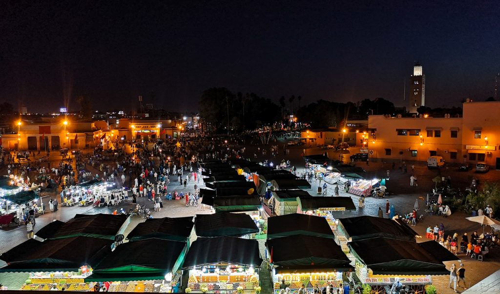 Jemaa Le Fna, Marrakech
