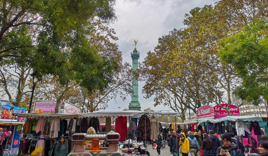 Mercado callejero Paris