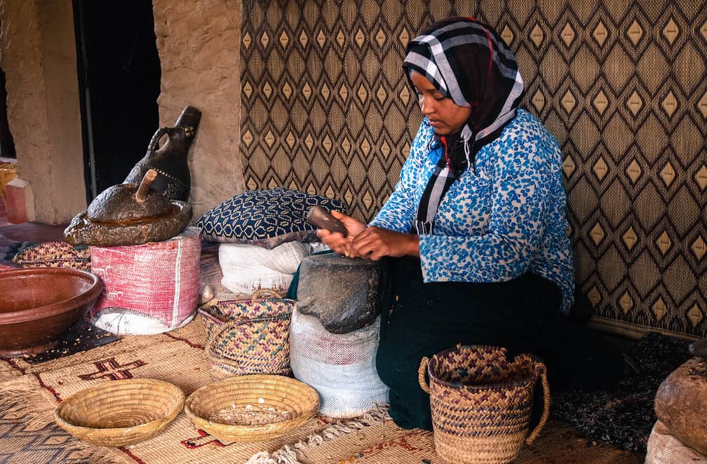 Cooperativa femenina Marruecos