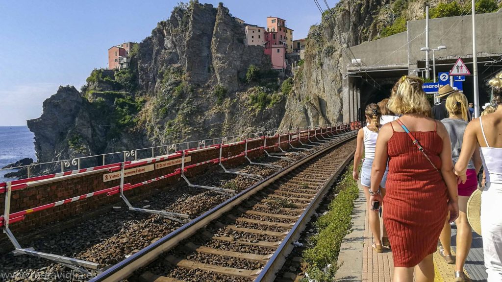 Estación en Cinque Terre