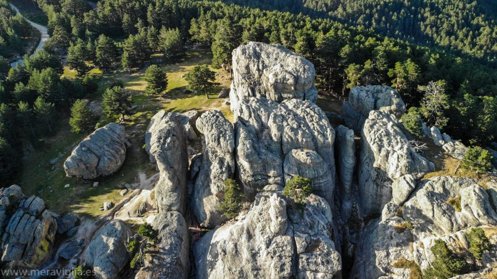 Toma del paraje de Castroviejo con drone