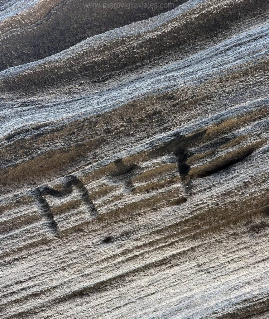 Las Grietas de Lanzarote vandalizadas.